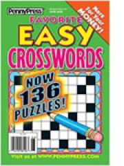 Favorite Easy Crosswords magazine